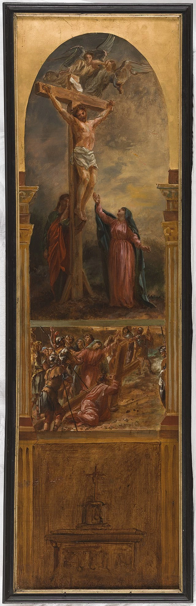 Bozzetto per la Chiesa di Saint - Eustache, Cristo in croce, Museo delle Belle Arti, Parigi